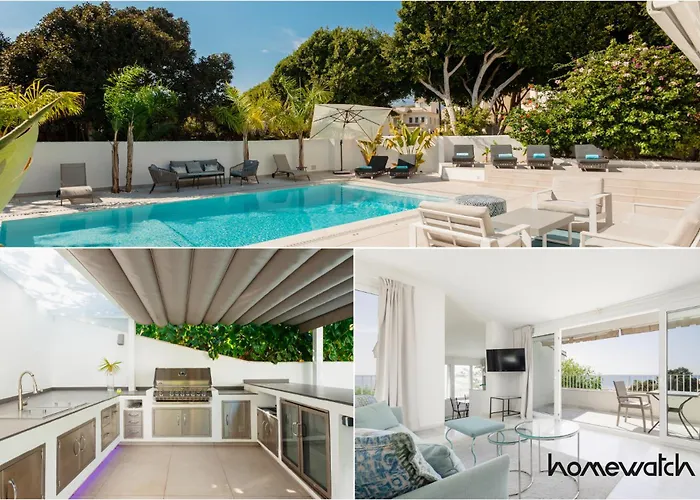 6 Bedroom Villa, With Heated Pool And Sea Views, Next To The Beach Of Costabella